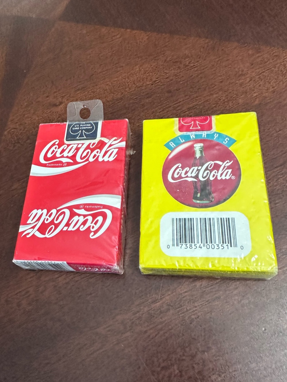 2 Vintage 90’s Coke Coca Cola Playing Cards Sealed Decks